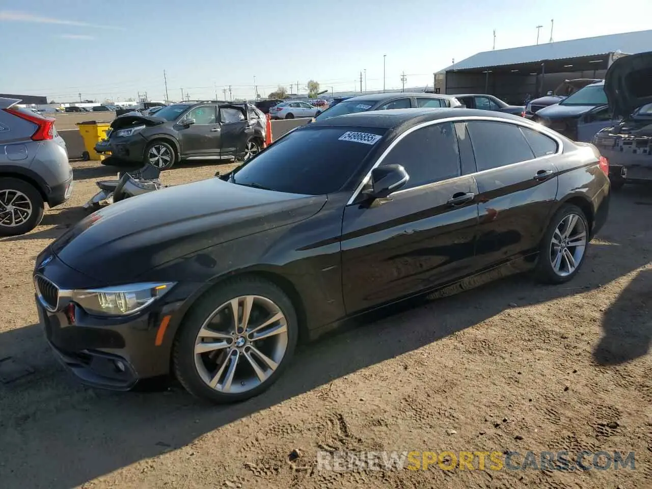 1 Photograph of a damaged car WBA4J3C50KBL09091 BMW 4 SERIES 2019