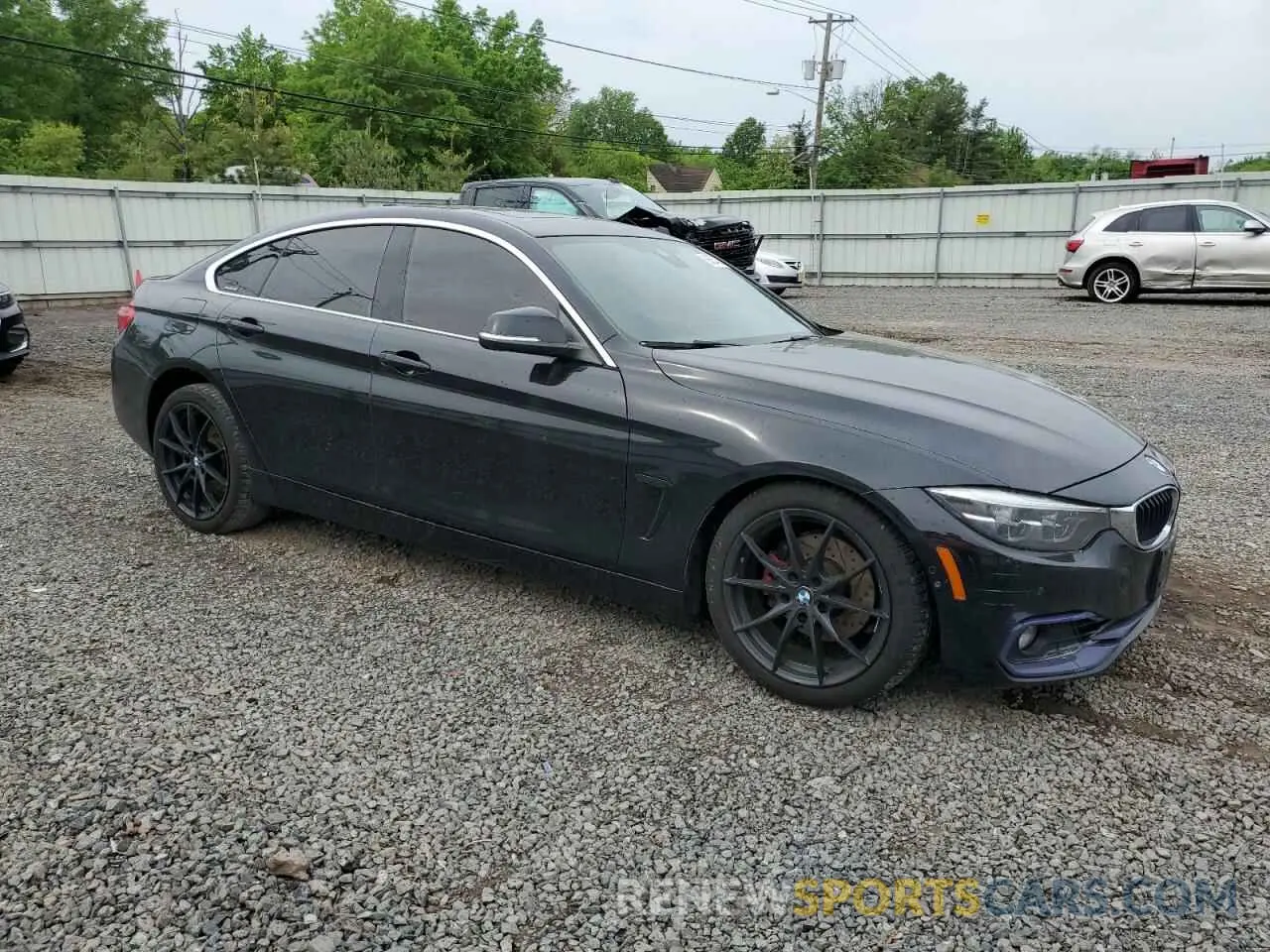 4 Photograph of a damaged car WBA4J3C50KBL10922 BMW 4 SERIES 2019