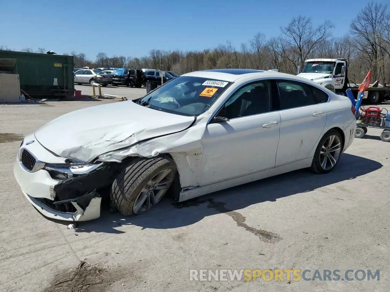 1 Photograph of a damaged car WBA4J3C51KBL06961 BMW 4 SERIES 2019