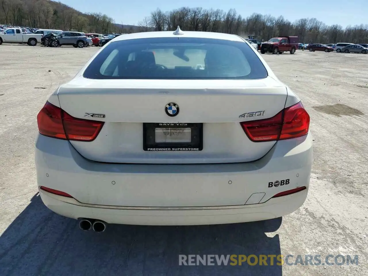 6 Photograph of a damaged car WBA4J3C51KBL06961 BMW 4 SERIES 2019