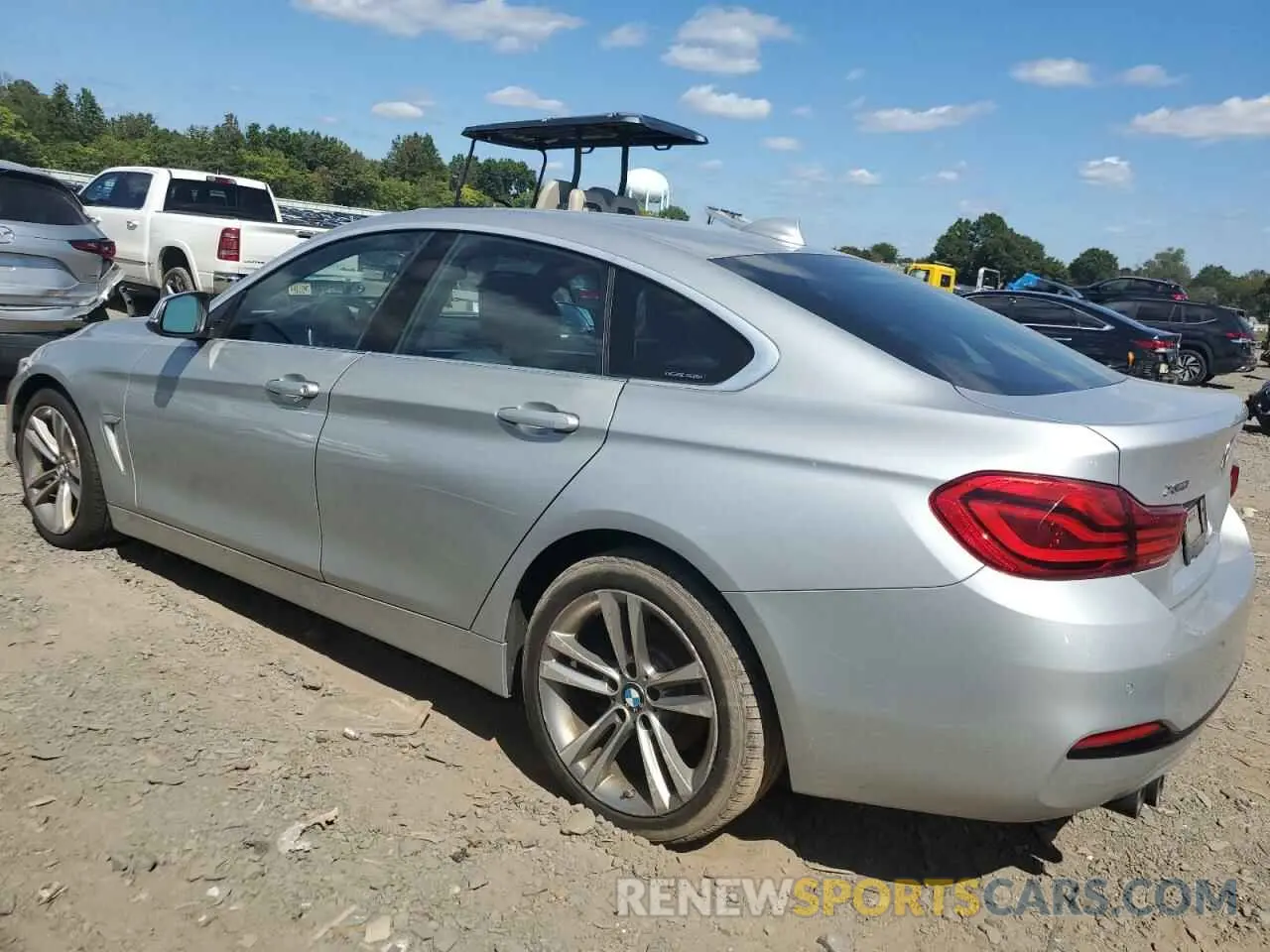 2 Photograph of a damaged car WBA4J3C51KBL10430 BMW 4 SERIES 2019