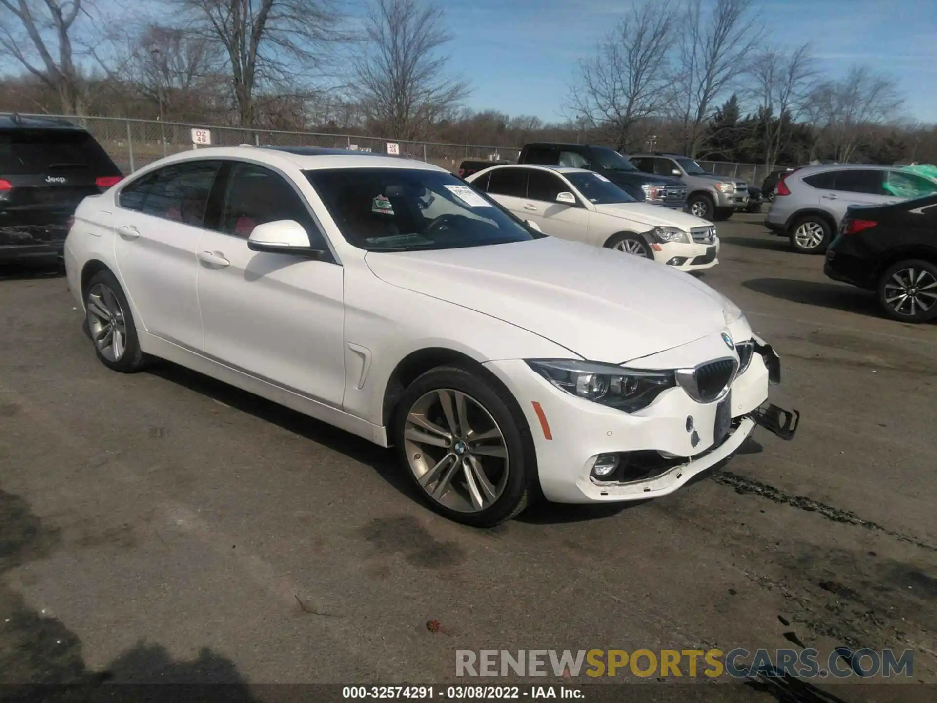 1 Photograph of a damaged car WBA4J3C52KBL05267 BMW 4 SERIES 2019