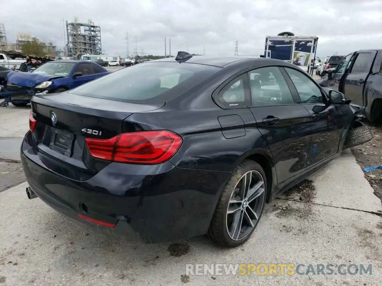 4 Photograph of a damaged car WBA4J3C52KBL07147 BMW 4 SERIES 2019