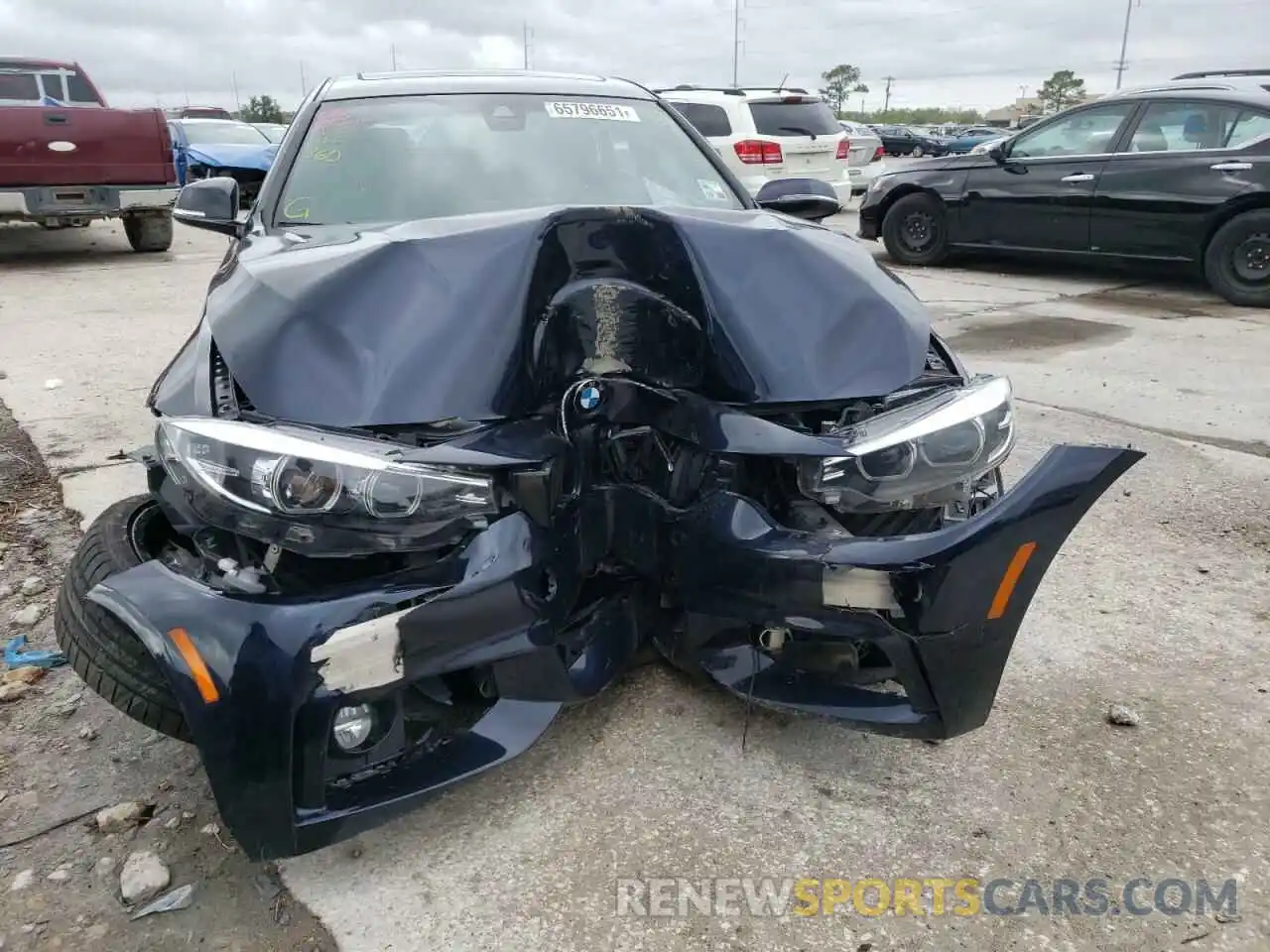 9 Photograph of a damaged car WBA4J3C52KBL07147 BMW 4 SERIES 2019