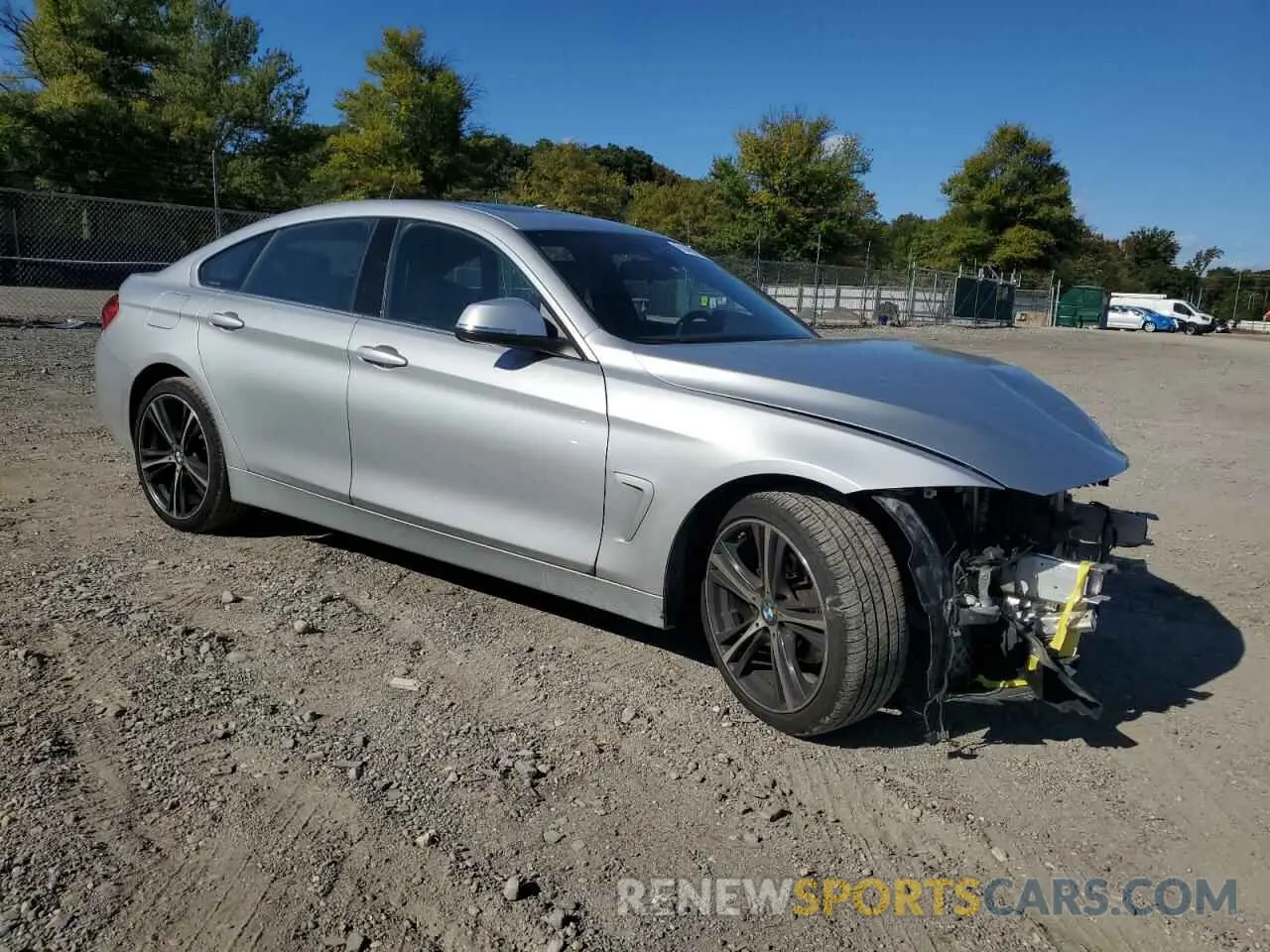 4 Photograph of a damaged car WBA4J3C52KBL10761 BMW 4 SERIES 2019