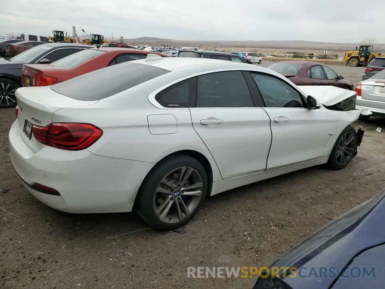 3 Photograph of a damaged car WBA4J3C53KBL07142 BMW 4 SERIES 2019