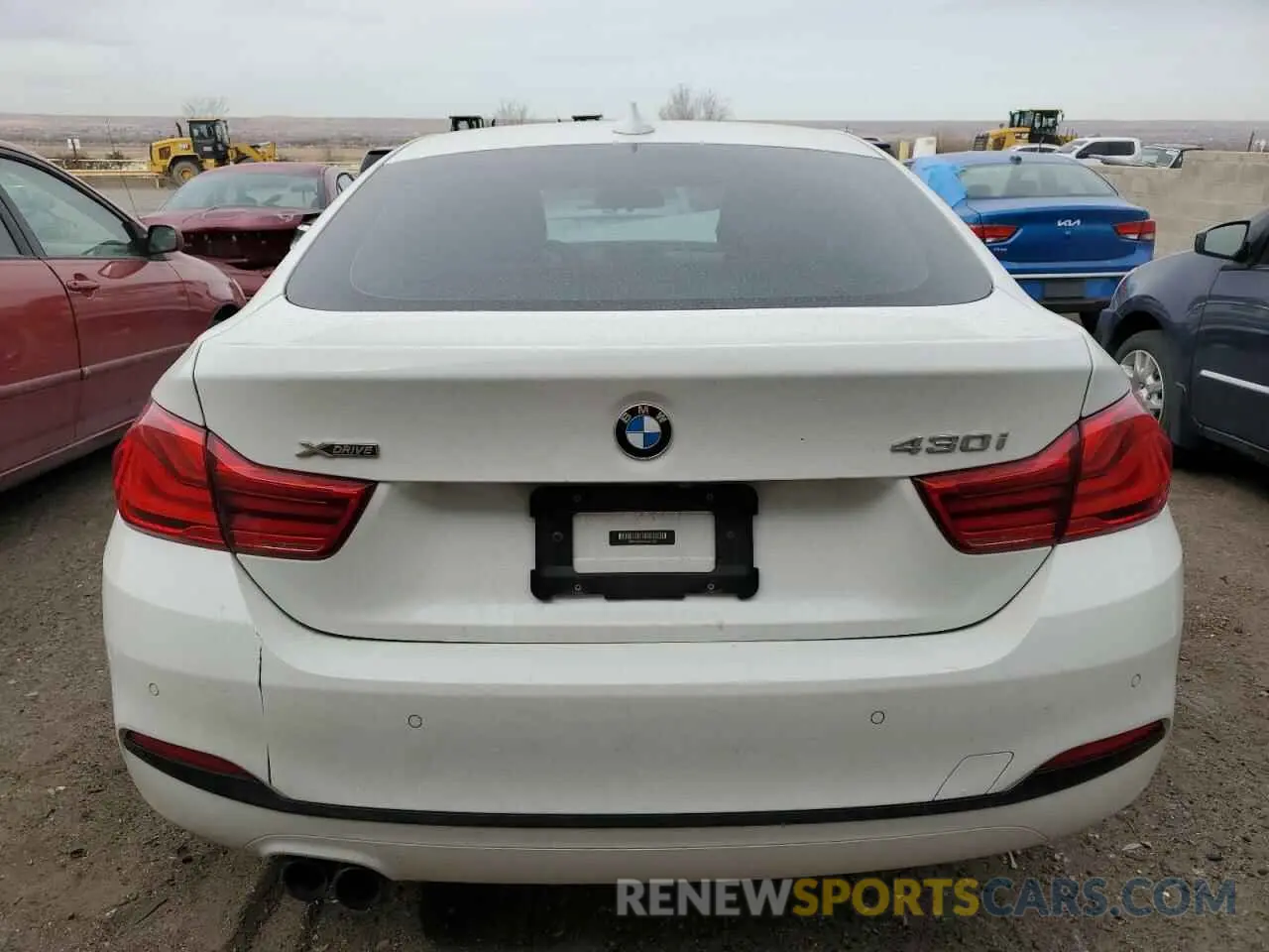 6 Photograph of a damaged car WBA4J3C53KBL07142 BMW 4 SERIES 2019
