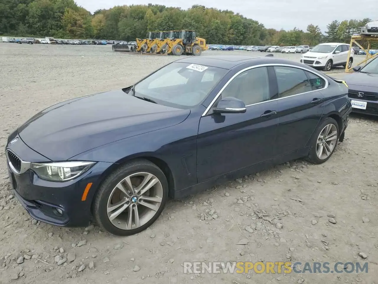 1 Photograph of a damaged car WBA4J3C53KBL07500 BMW 4 SERIES 2019