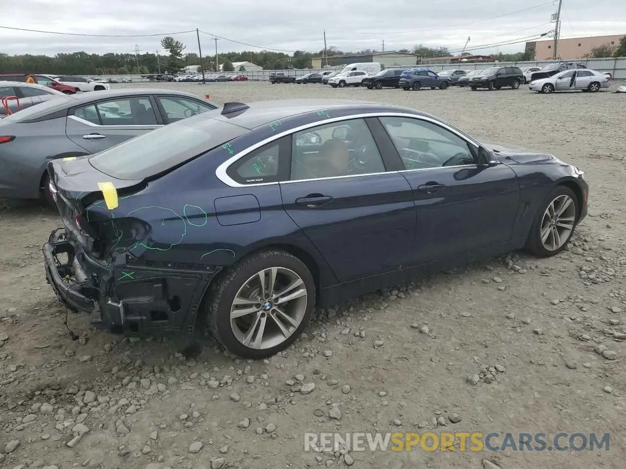 3 Photograph of a damaged car WBA4J3C53KBL07500 BMW 4 SERIES 2019