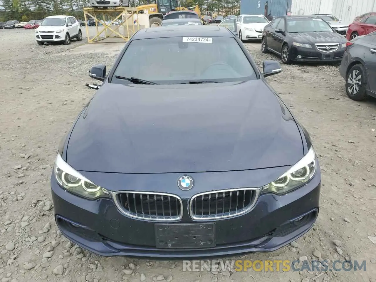 5 Photograph of a damaged car WBA4J3C53KBL07500 BMW 4 SERIES 2019