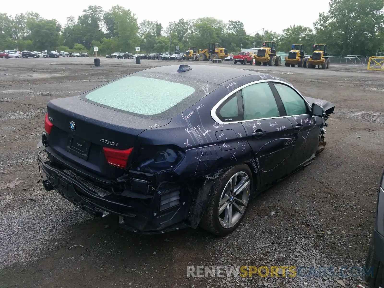 4 Photograph of a damaged car WBA4J3C53KBL07867 BMW 4 SERIES 2019