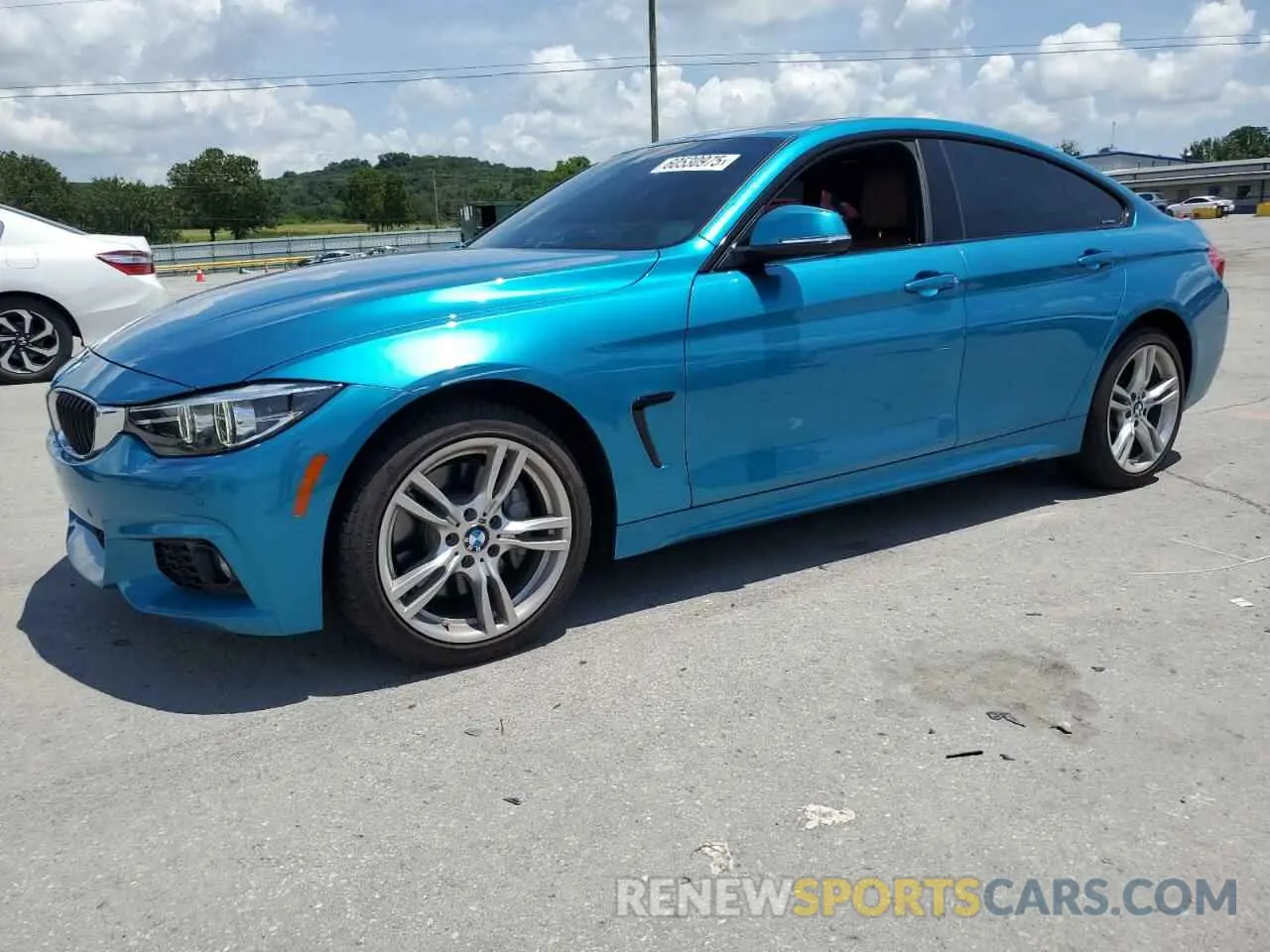 1 Photograph of a damaged car WBA4J3C54KBL05755 BMW 4 SERIES 2019