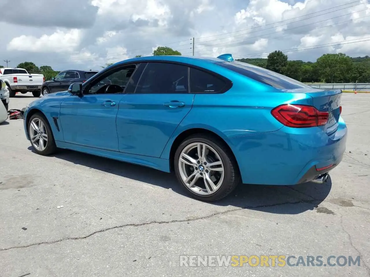2 Photograph of a damaged car WBA4J3C54KBL05755 BMW 4 SERIES 2019