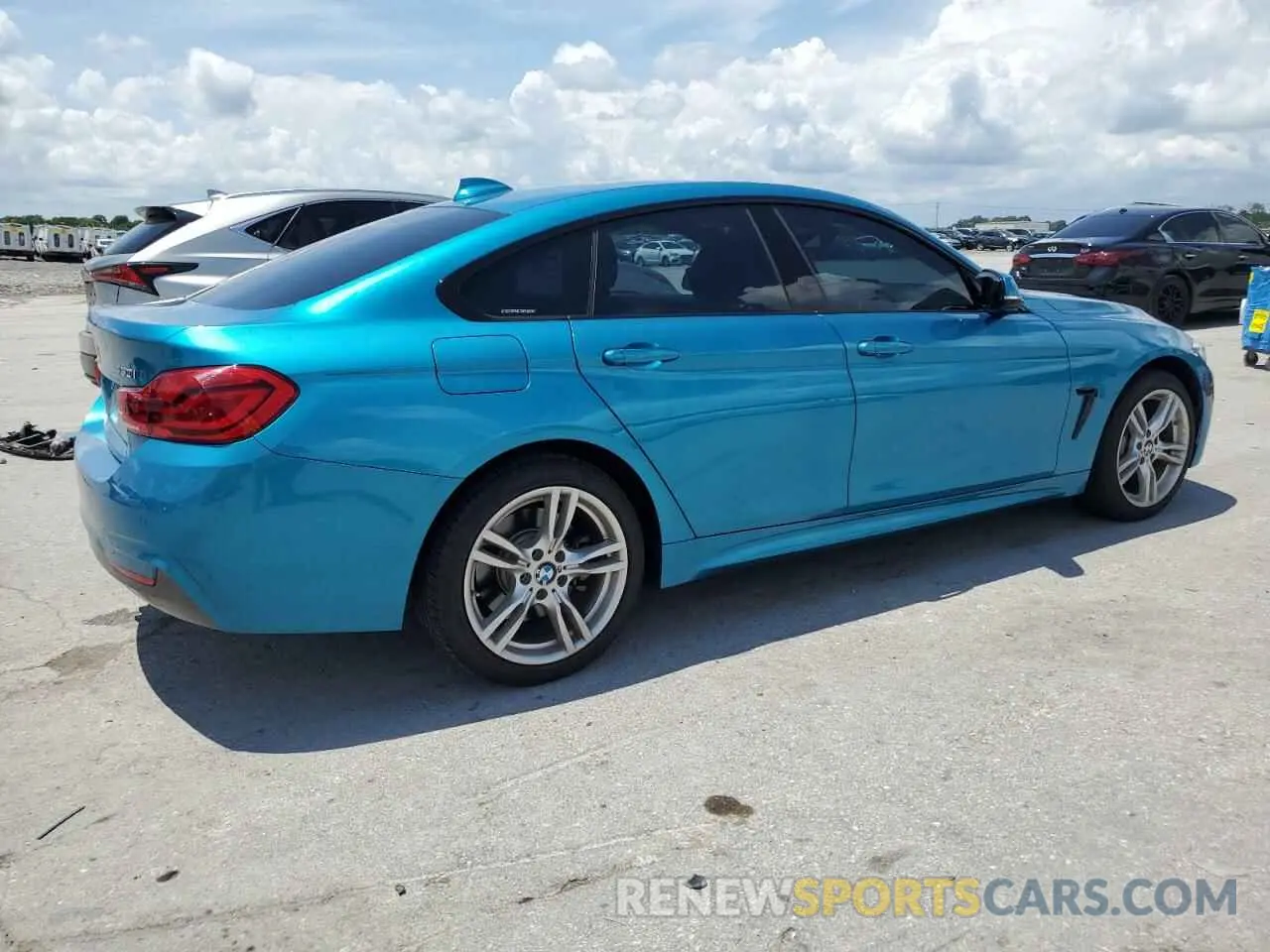 3 Photograph of a damaged car WBA4J3C54KBL05755 BMW 4 SERIES 2019