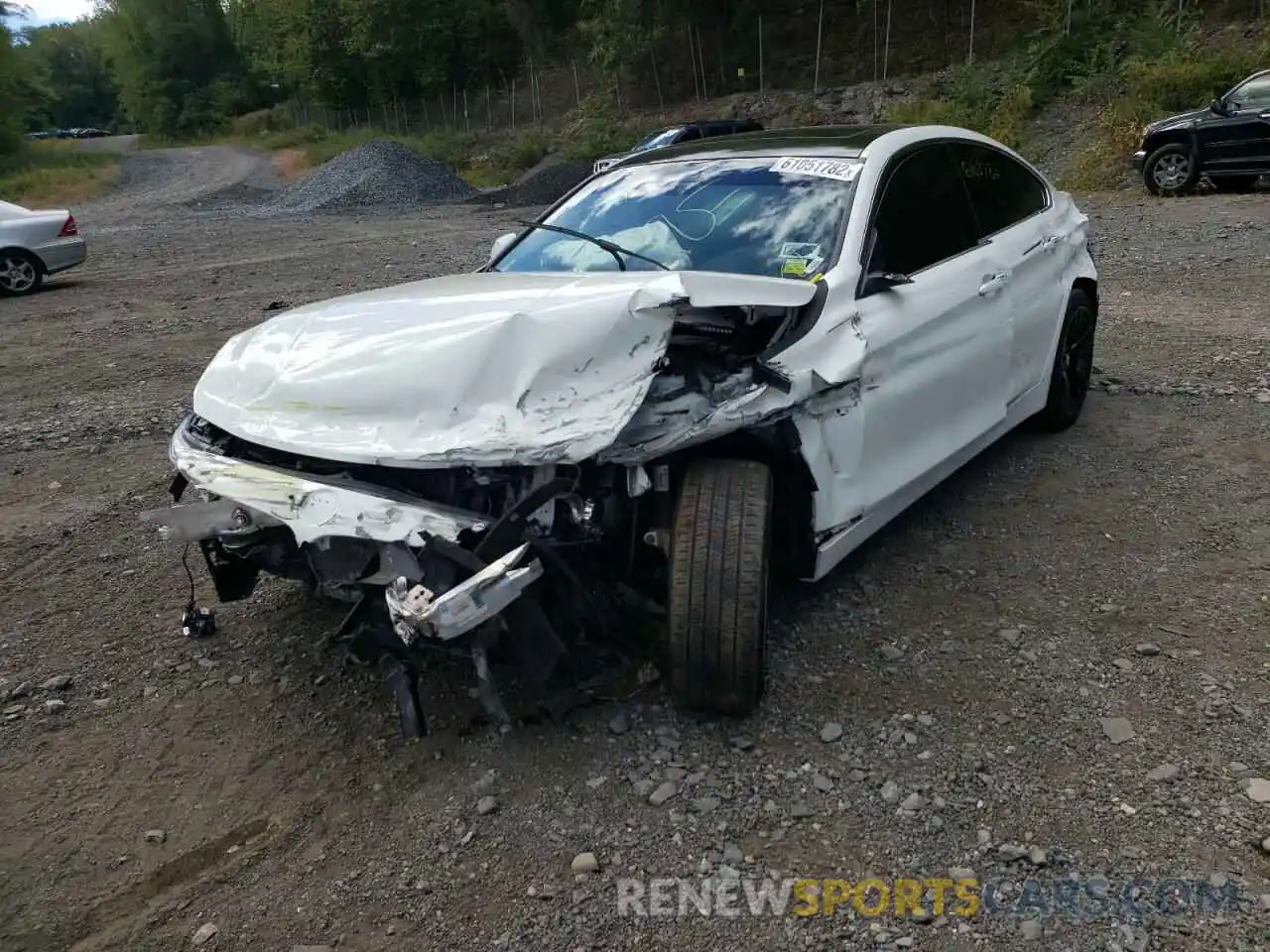 2 Photograph of a damaged car WBA4J3C54KBL06257 BMW 4 SERIES 2019