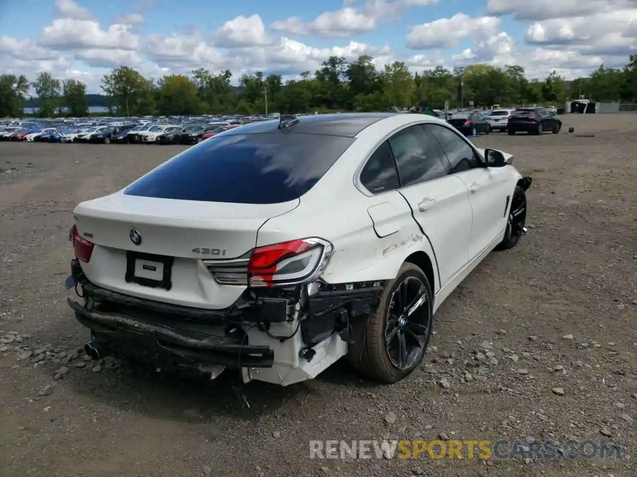 4 Photograph of a damaged car WBA4J3C54KBL06257 BMW 4 SERIES 2019