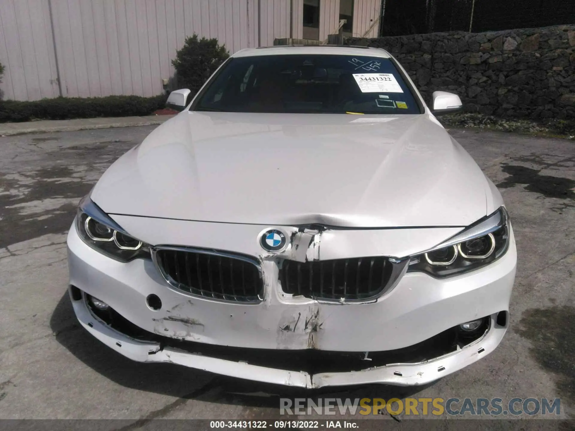 6 Photograph of a damaged car WBA4J3C54KBL06405 BMW 4 SERIES 2019