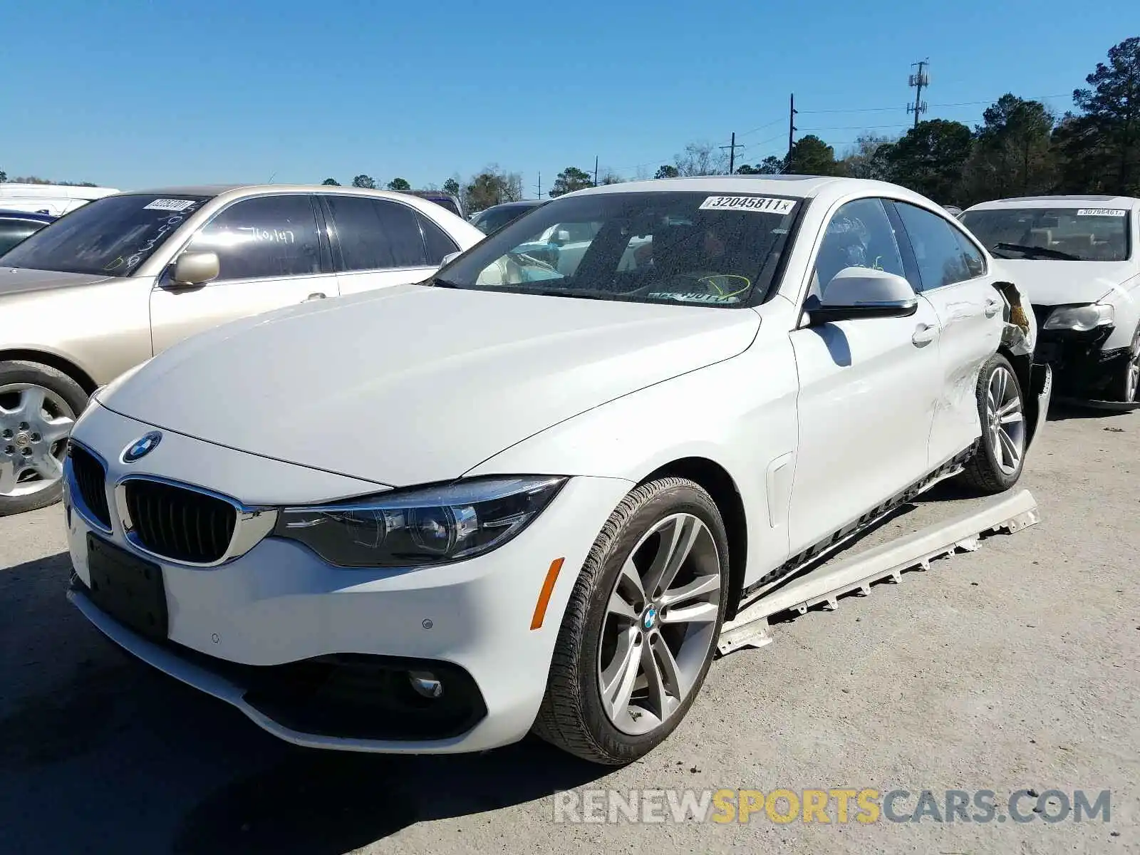 2 Photograph of a damaged car WBA4J3C54KBL06470 BMW 4 SERIES 2019