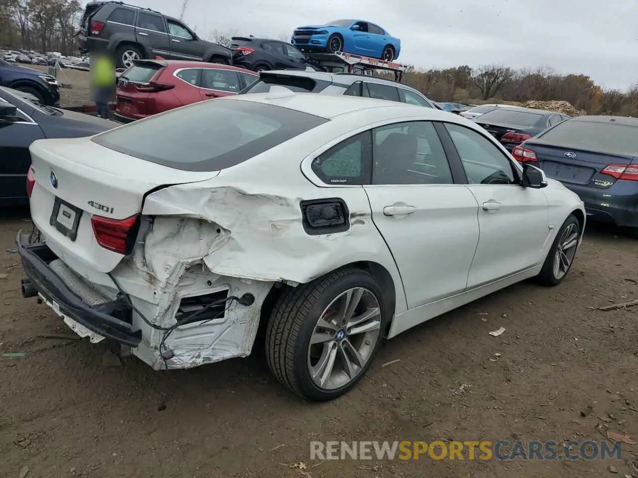 3 Photograph of a damaged car WBA4J3C54KBL06906 BMW 4 SERIES 2019