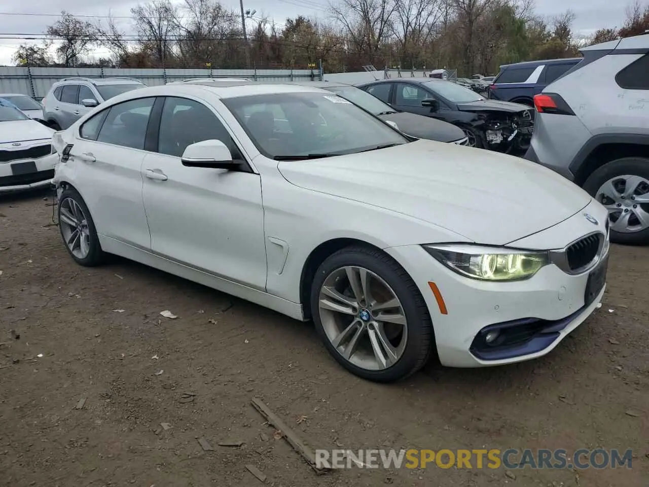 4 Photograph of a damaged car WBA4J3C54KBL06906 BMW 4 SERIES 2019