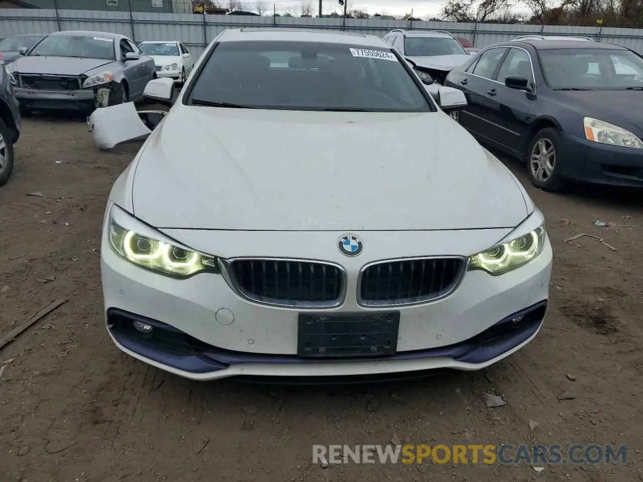 5 Photograph of a damaged car WBA4J3C54KBL06906 BMW 4 SERIES 2019