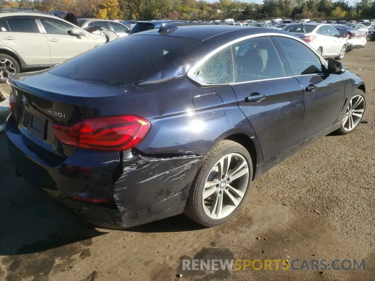 4 Photograph of a damaged car WBA4J3C54KBL07277 BMW 4 SERIES 2019