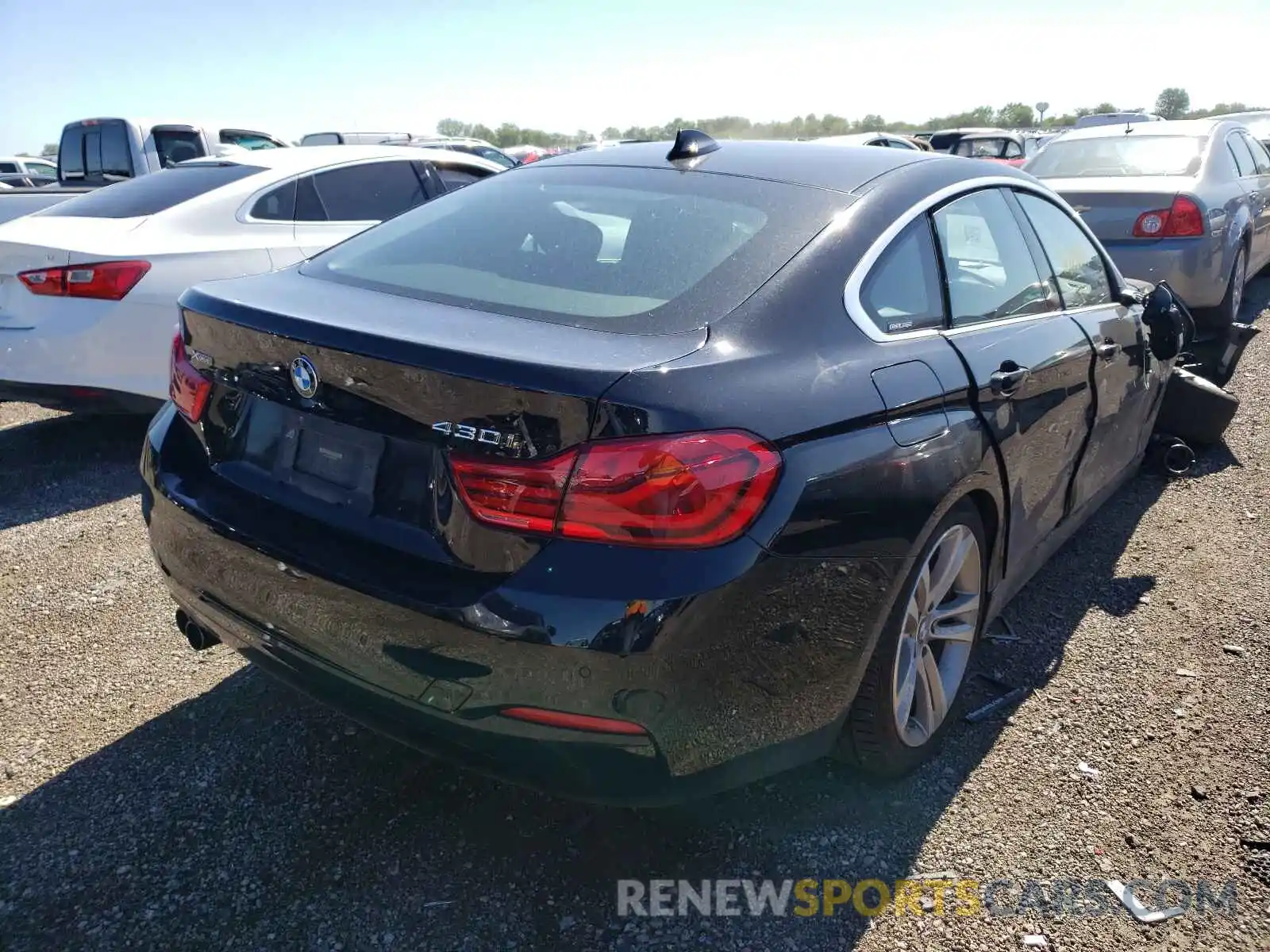 4 Photograph of a damaged car WBA4J3C54KBL07425 BMW 4 SERIES 2019