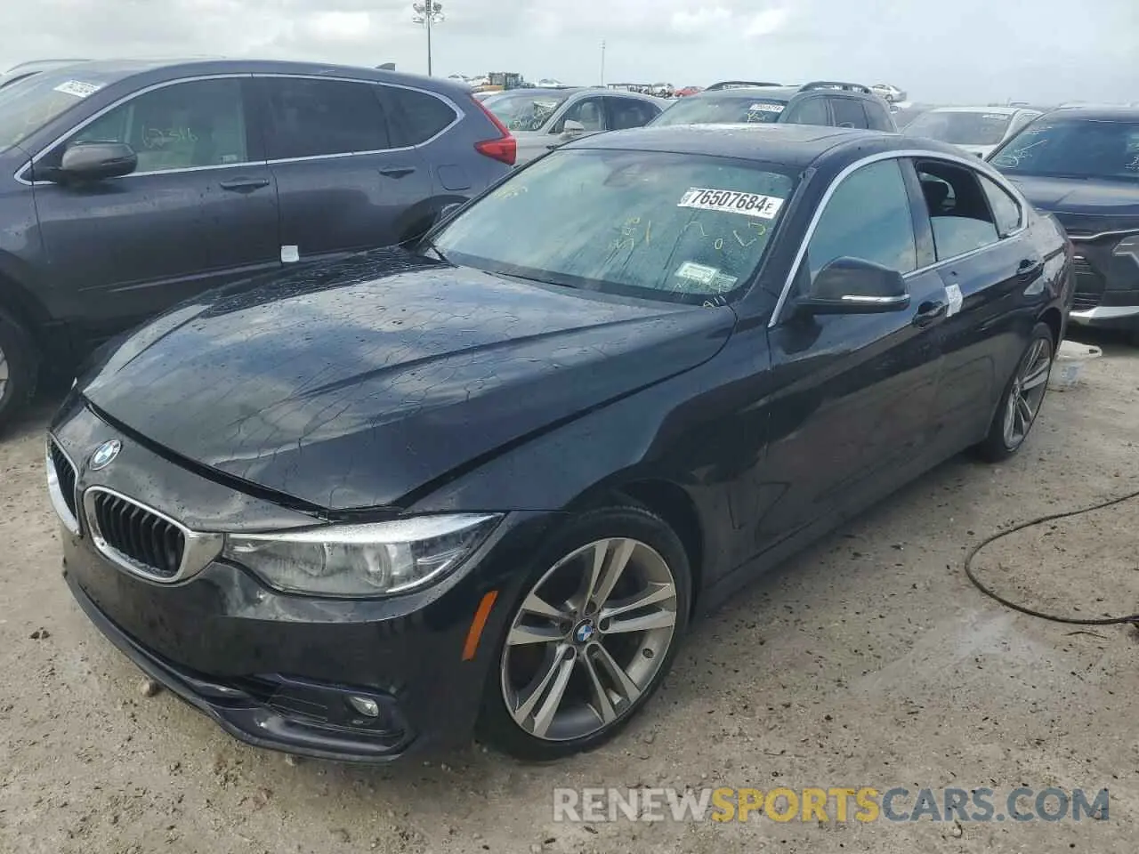 1 Photograph of a damaged car WBA4J3C54KBL09255 BMW 4 SERIES 2019