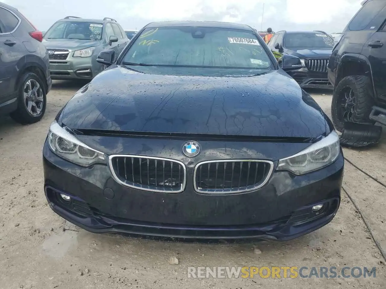 5 Photograph of a damaged car WBA4J3C54KBL09255 BMW 4 SERIES 2019