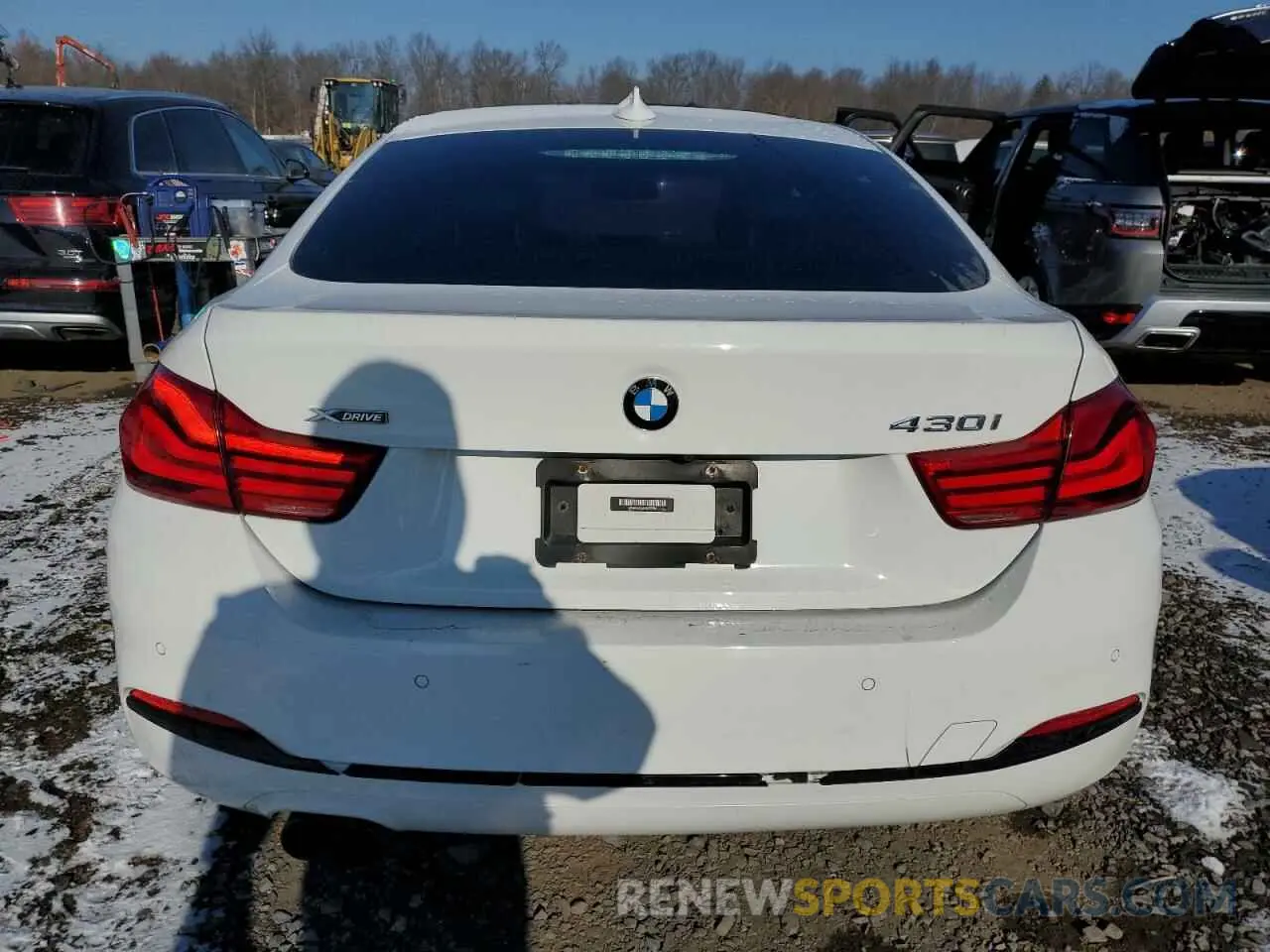 6 Photograph of a damaged car WBA4J3C55KBL08194 BMW 4 SERIES 2019