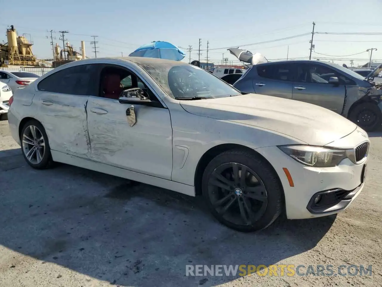 4 Photograph of a damaged car WBA4J3C56KBL05093 BMW 4 SERIES 2019