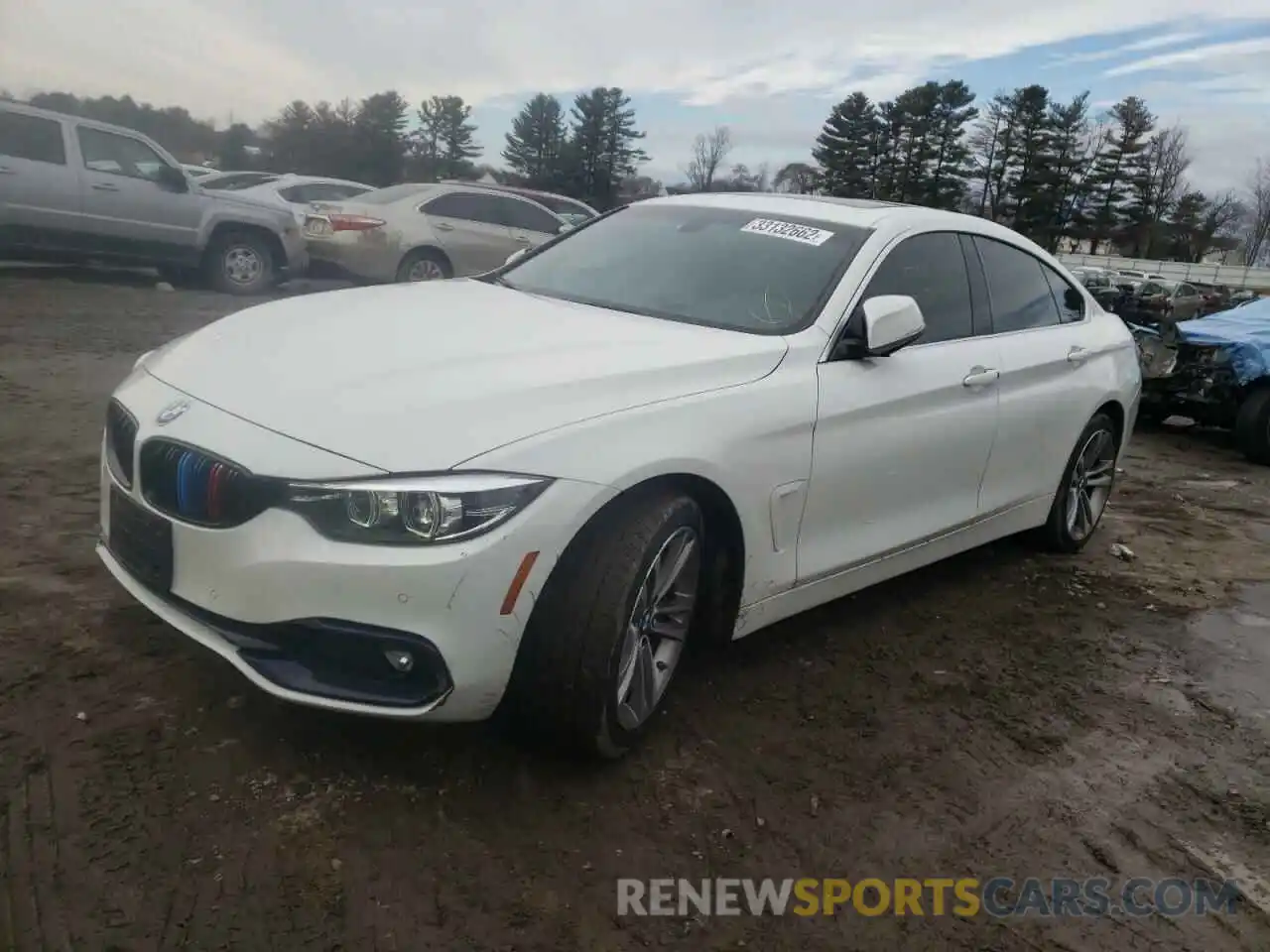 2 Photograph of a damaged car WBA4J3C56KBL07071 BMW 4 SERIES 2019