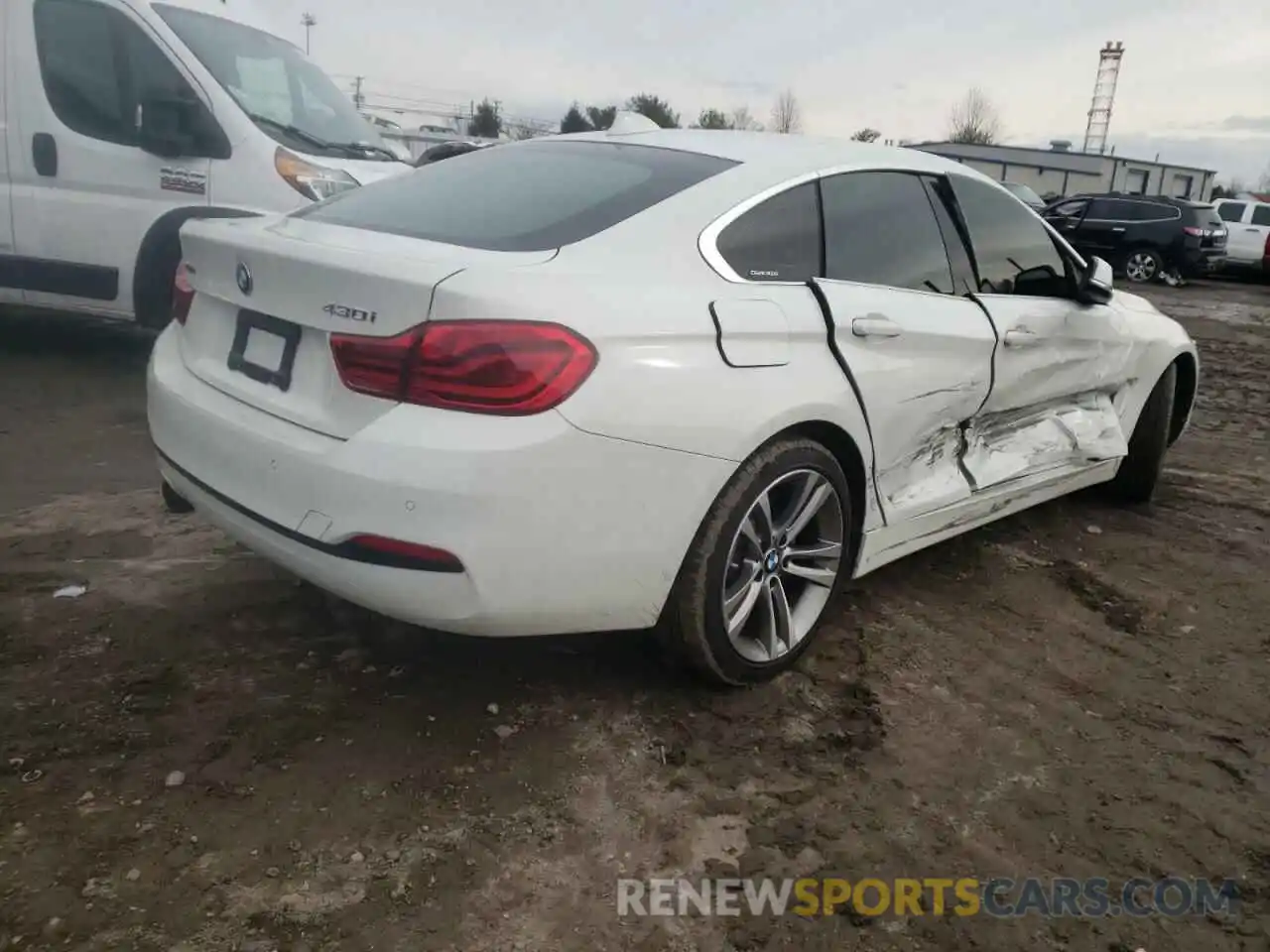 4 Photograph of a damaged car WBA4J3C56KBL07071 BMW 4 SERIES 2019