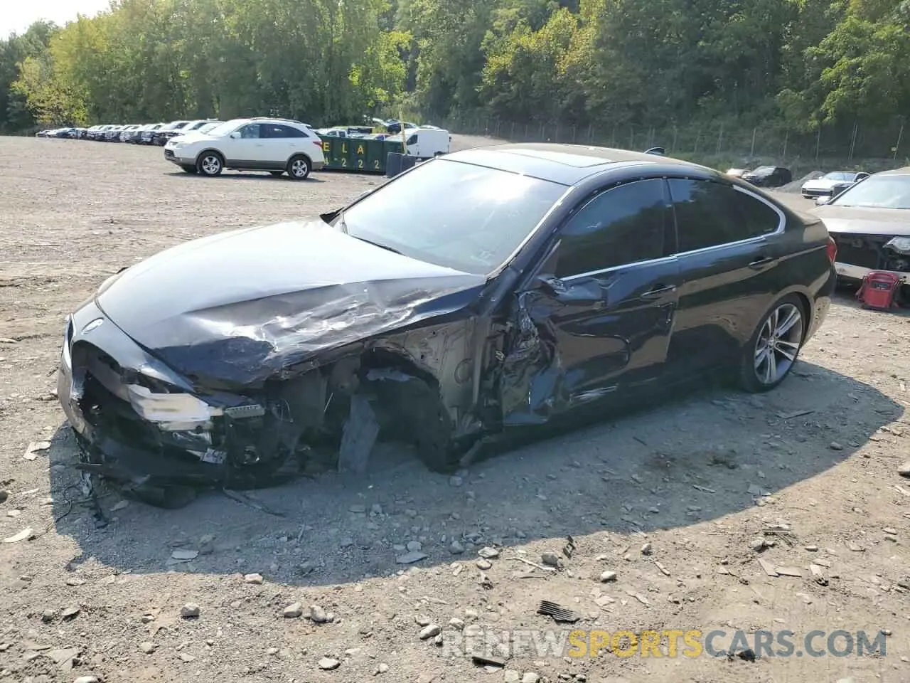 1 Photograph of a damaged car WBA4J3C57KBL08312 BMW 4 SERIES 2019