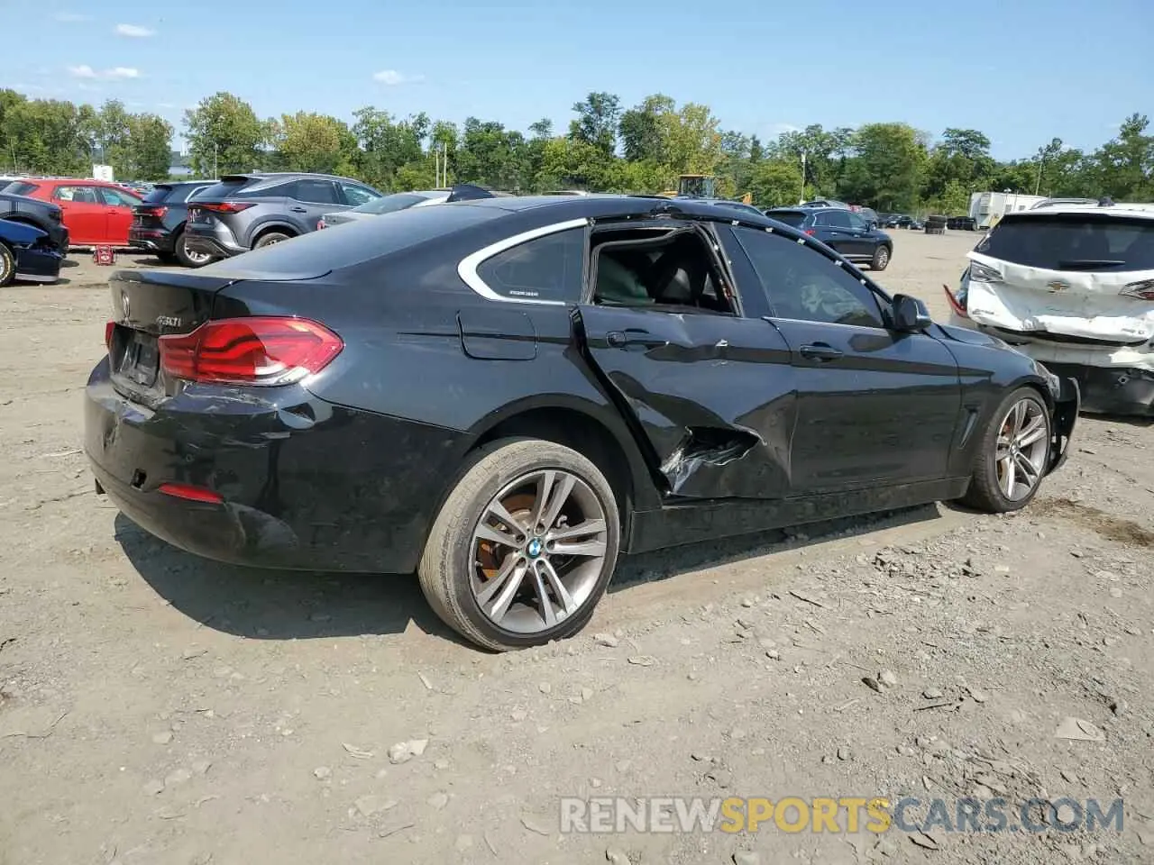 3 Photograph of a damaged car WBA4J3C57KBL08312 BMW 4 SERIES 2019