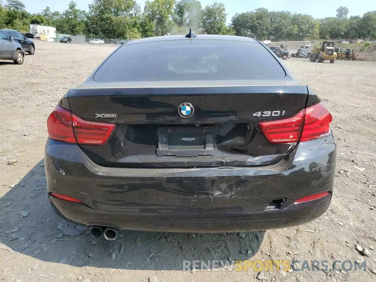 6 Photograph of a damaged car WBA4J3C57KBL08312 BMW 4 SERIES 2019