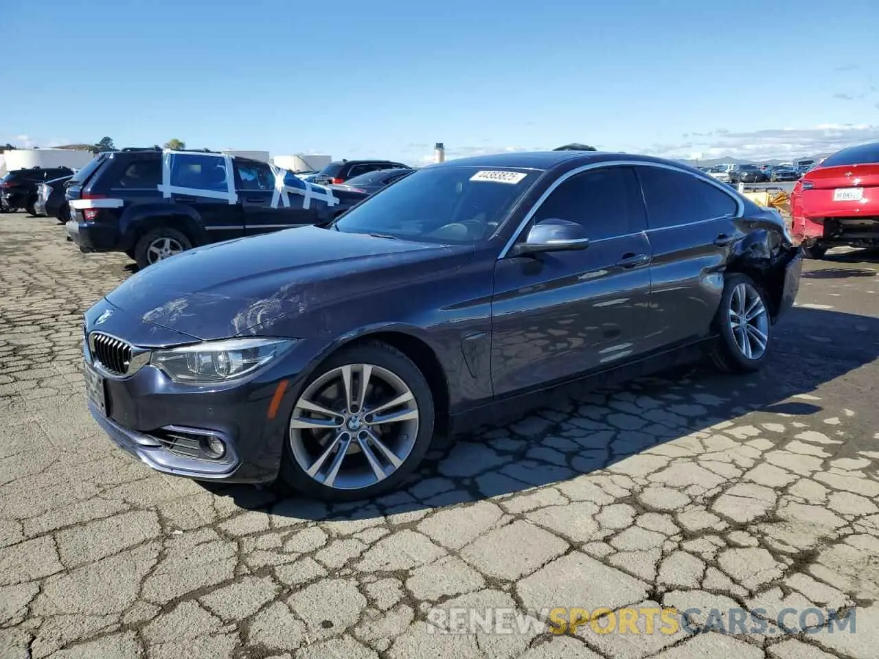 1 Photograph of a damaged car WBA4J3C57KBL08701 BMW 4 SERIES 2019