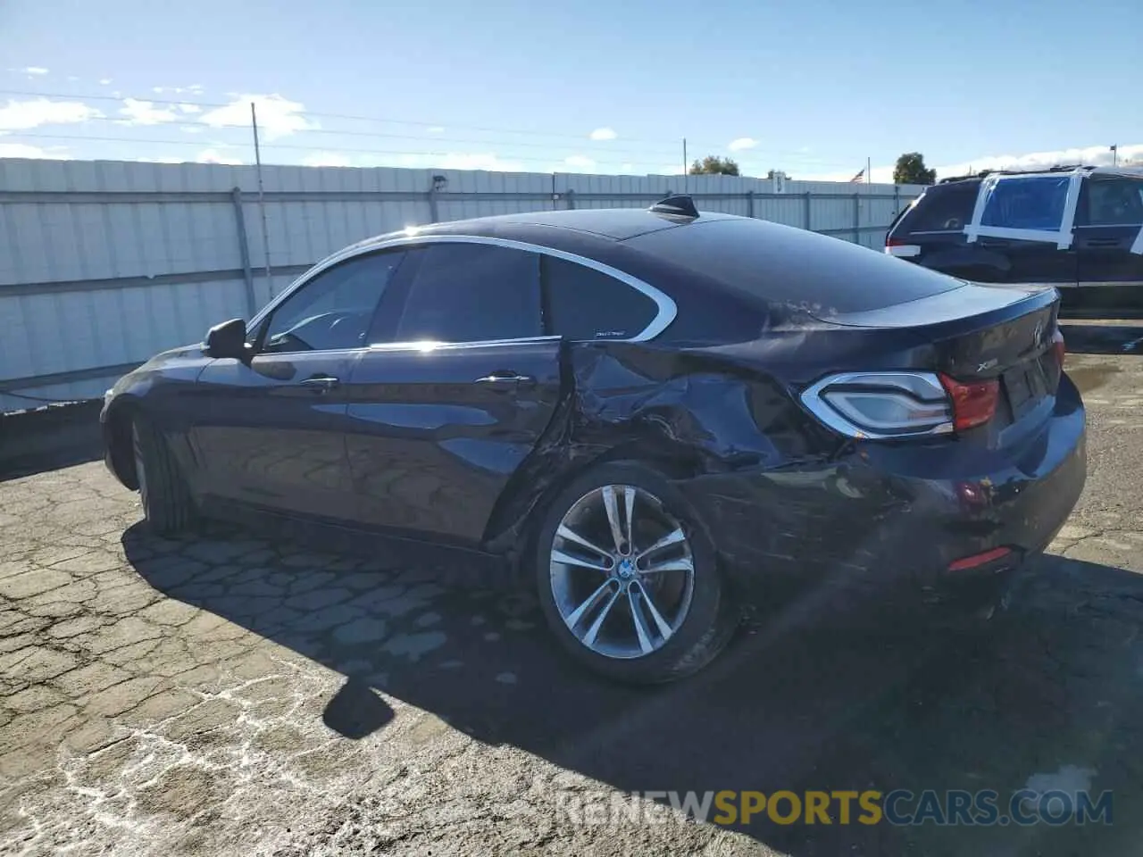 2 Photograph of a damaged car WBA4J3C57KBL08701 BMW 4 SERIES 2019