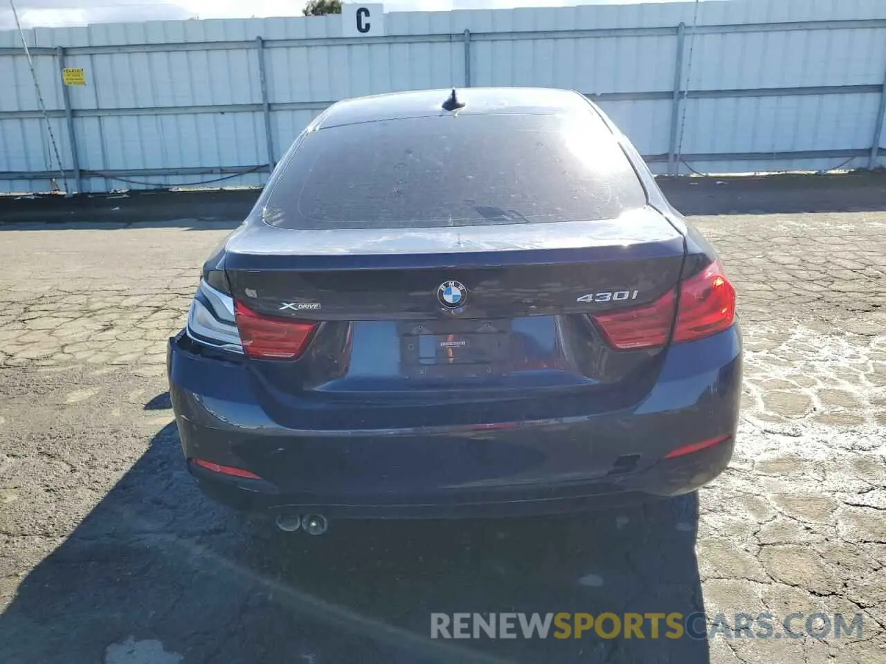6 Photograph of a damaged car WBA4J3C57KBL08701 BMW 4 SERIES 2019