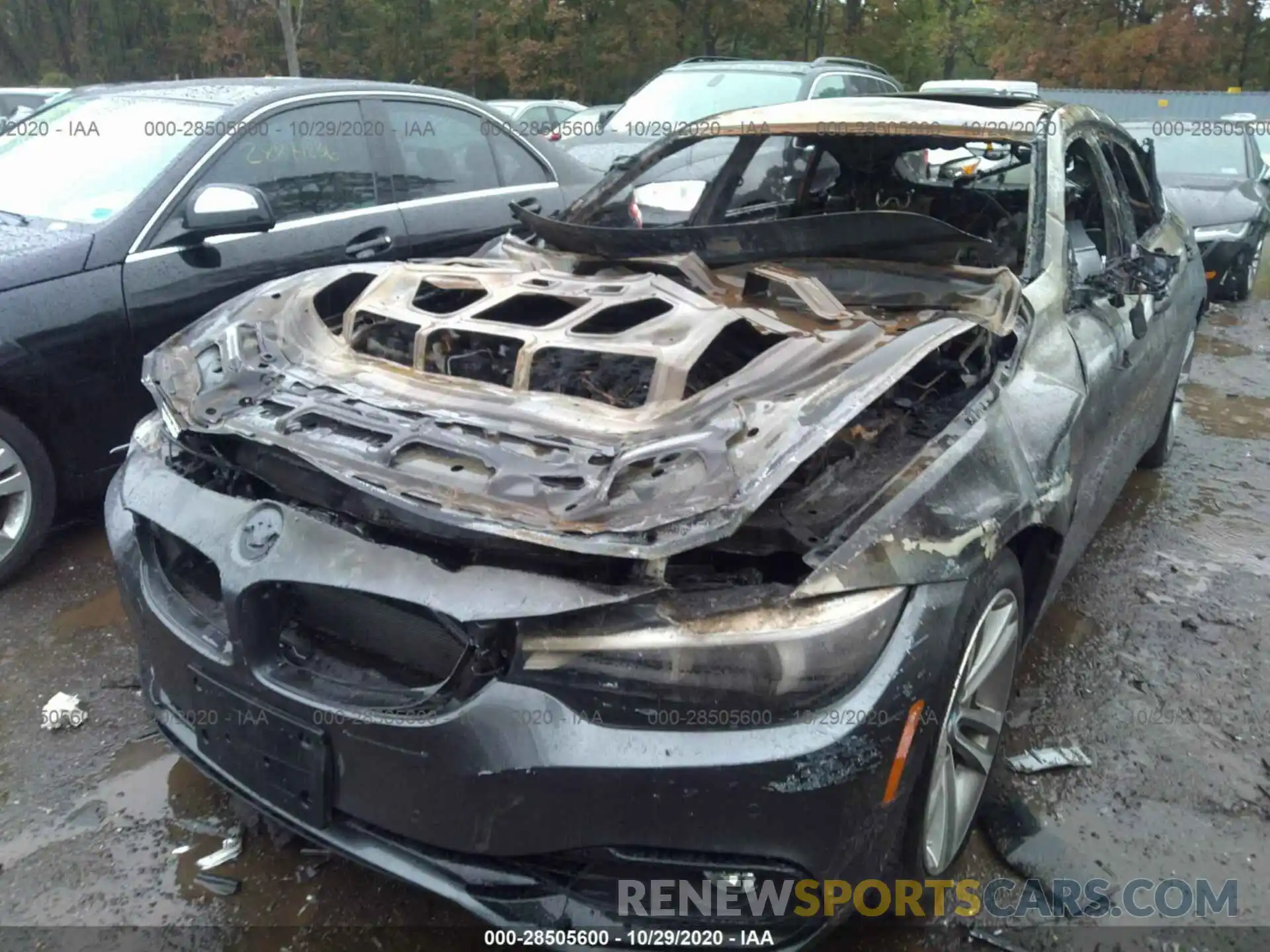 2 Photograph of a damaged car WBA4J3C57KBL09301 BMW 4 SERIES 2019