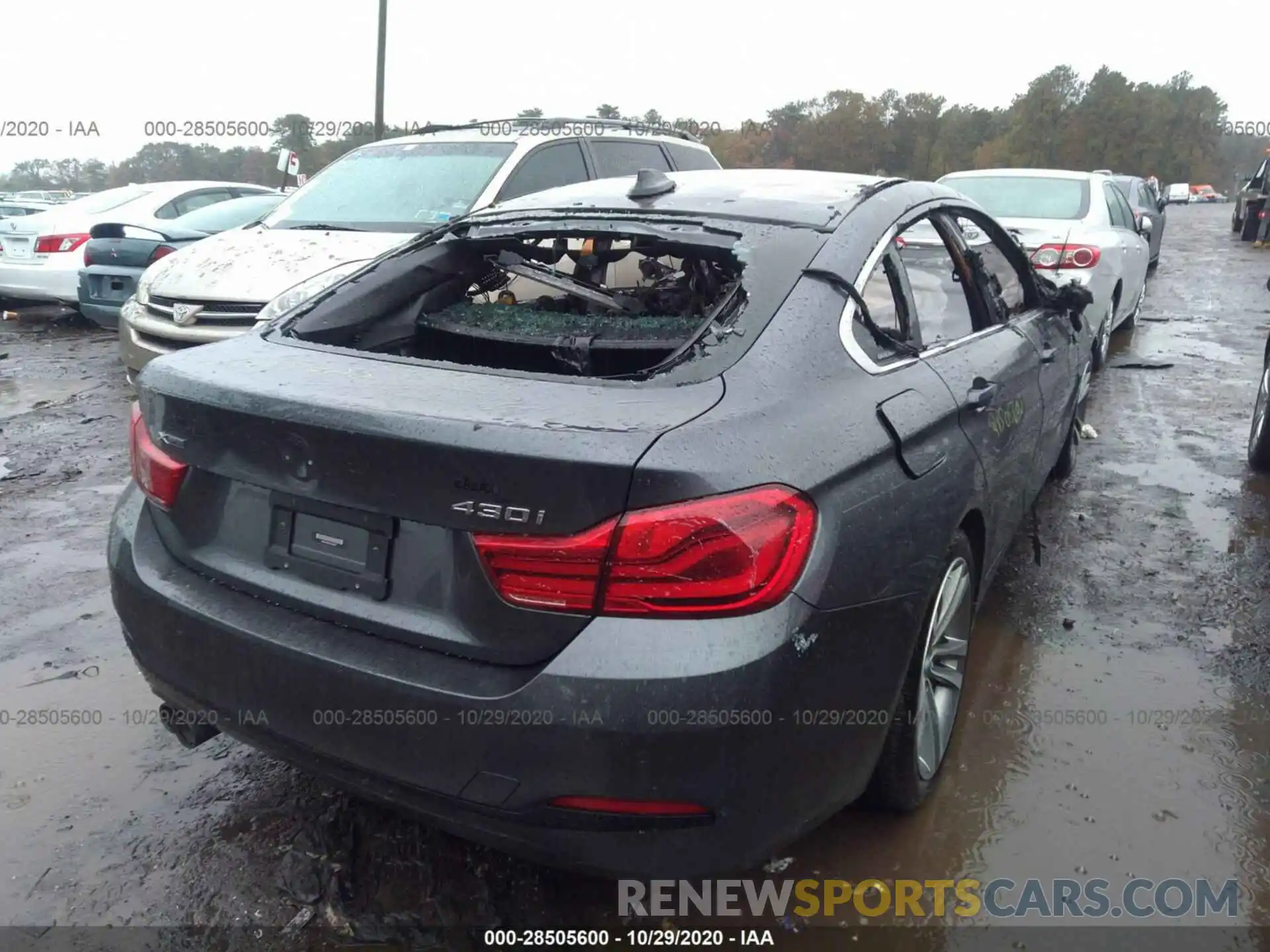 4 Photograph of a damaged car WBA4J3C57KBL09301 BMW 4 SERIES 2019