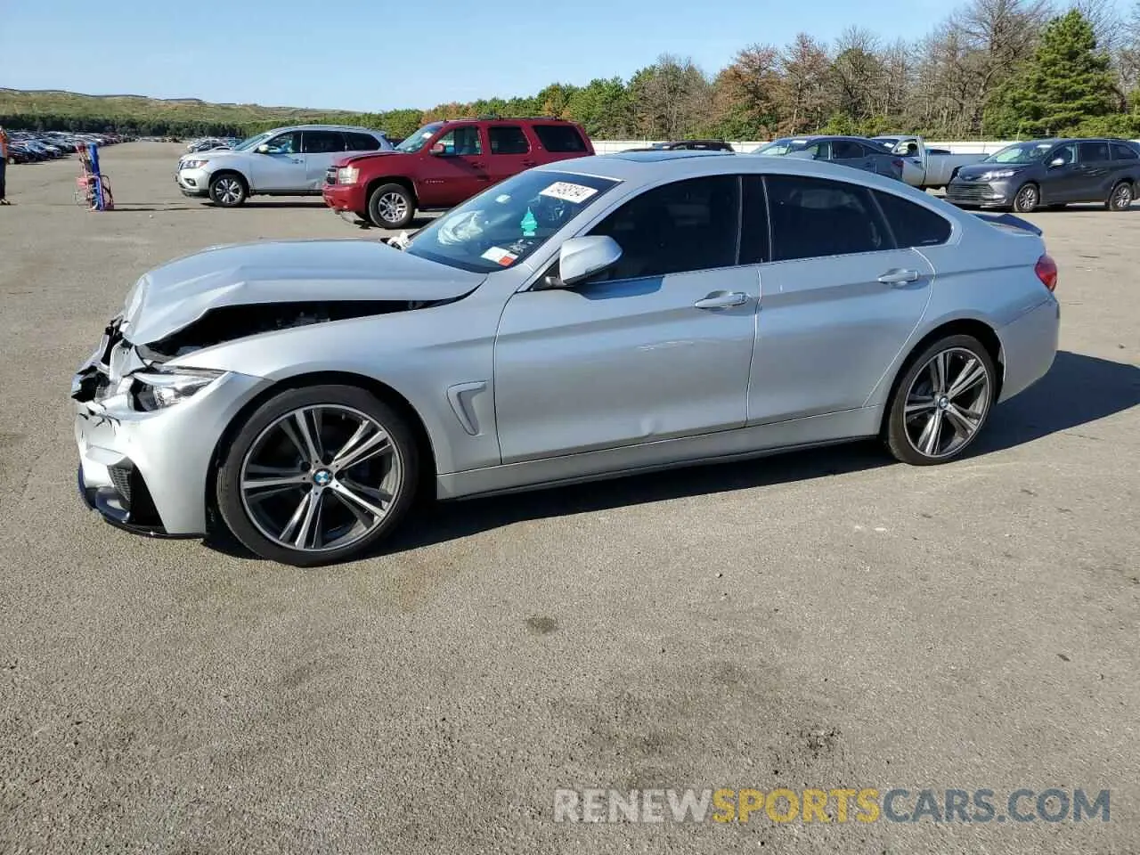 1 Photograph of a damaged car WBA4J3C58KBL08545 BMW 4 SERIES 2019