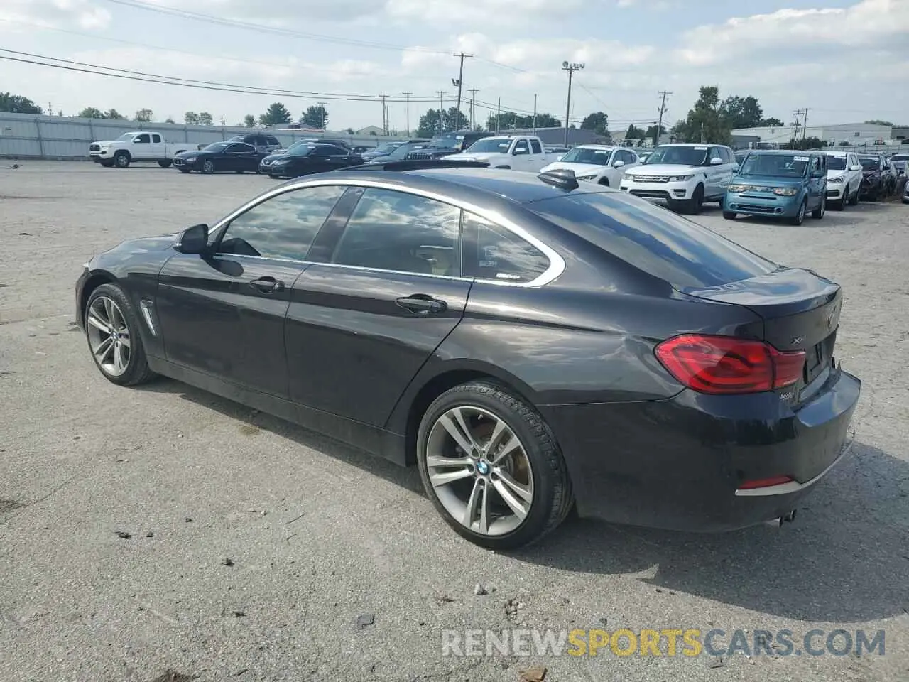 2 Photograph of a damaged car WBA4J3C58KBL09100 BMW 4 SERIES 2019