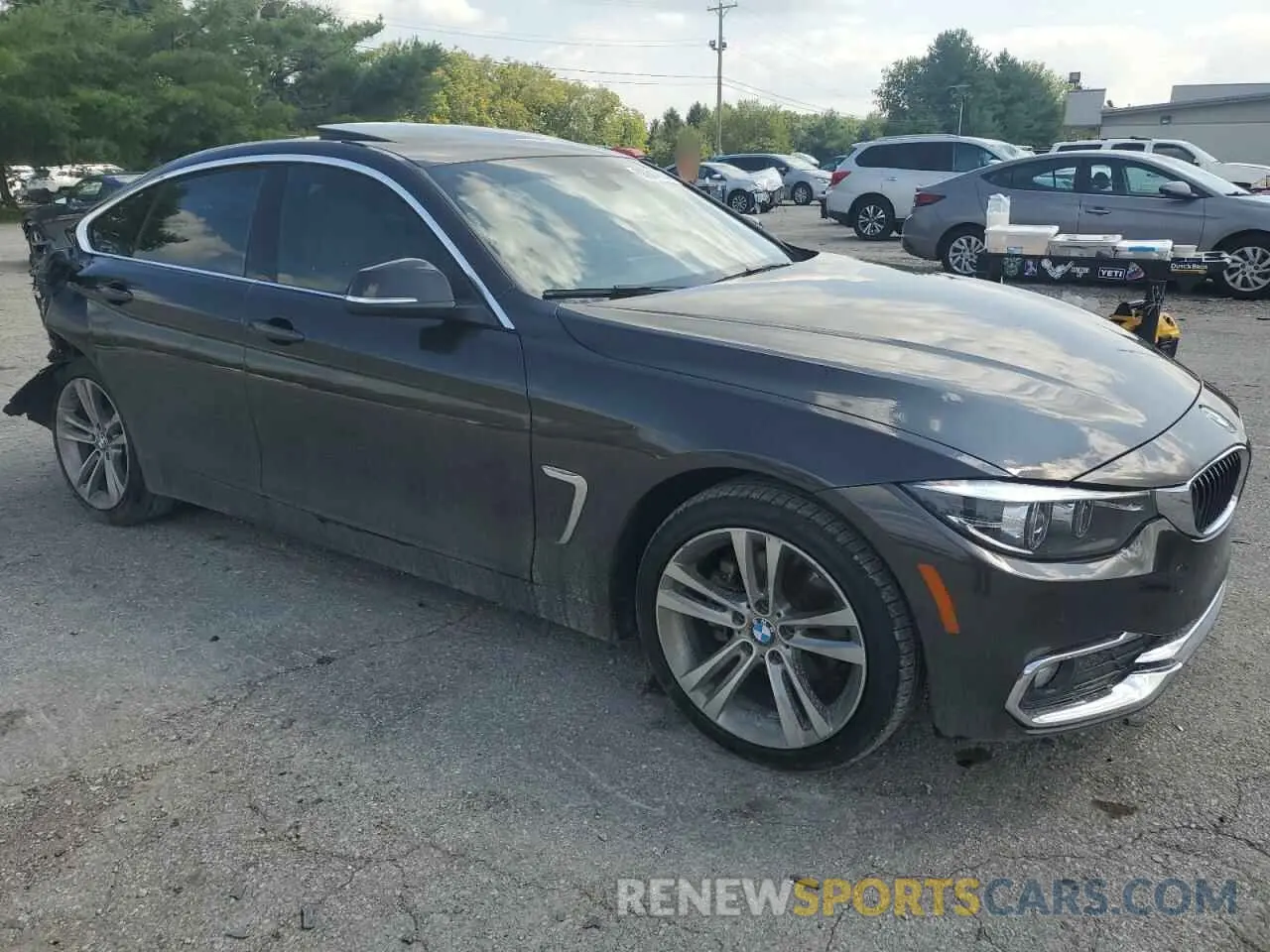 4 Photograph of a damaged car WBA4J3C58KBL09100 BMW 4 SERIES 2019