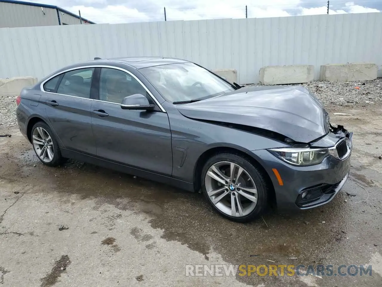 4 Photograph of a damaged car WBA4J3C58KBL10537 BMW 4 SERIES 2019