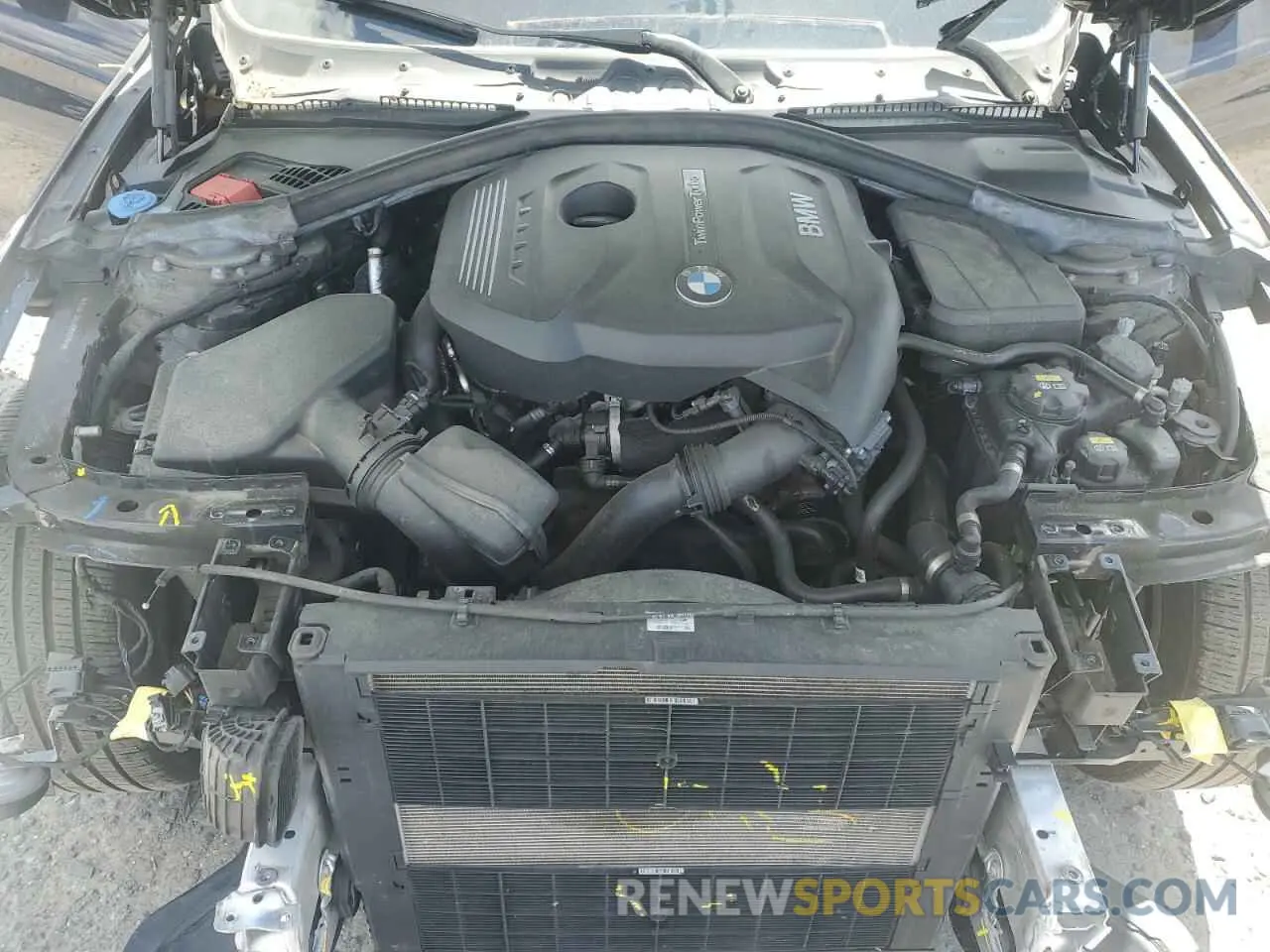 12 Photograph of a damaged car WBA4J3C59KBL07291 BMW 4 SERIES 2019