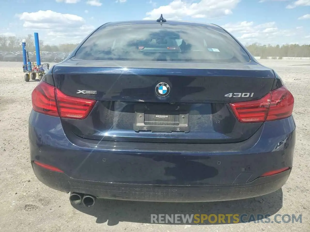 6 Photograph of a damaged car WBA4J3C59KBL07291 BMW 4 SERIES 2019