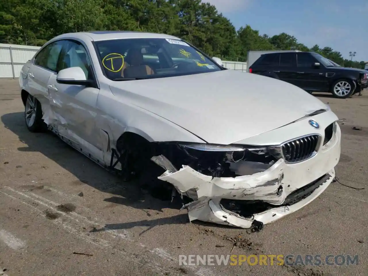 1 Photograph of a damaged car WBA4J3C59KBL08389 BMW 4 SERIES 2019