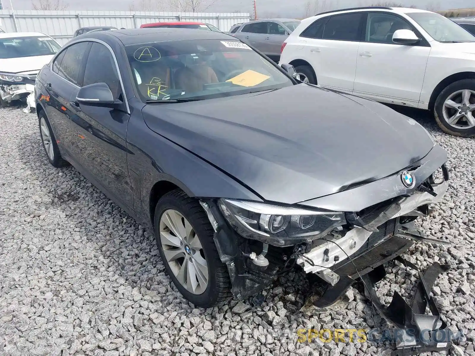 1 Photograph of a damaged car WBA4J3C59KBL11311 BMW 4 SERIES 2019