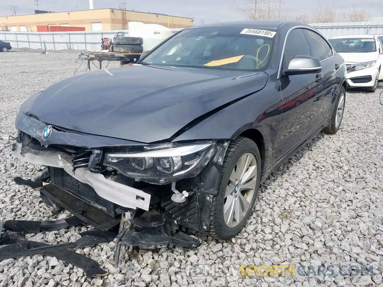 2 Photograph of a damaged car WBA4J3C59KBL11311 BMW 4 SERIES 2019